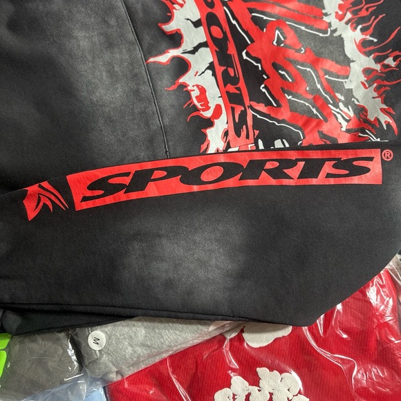 Hellstar Sports Future Flame Hoodie ‘Black’ - Picture 8 of 10